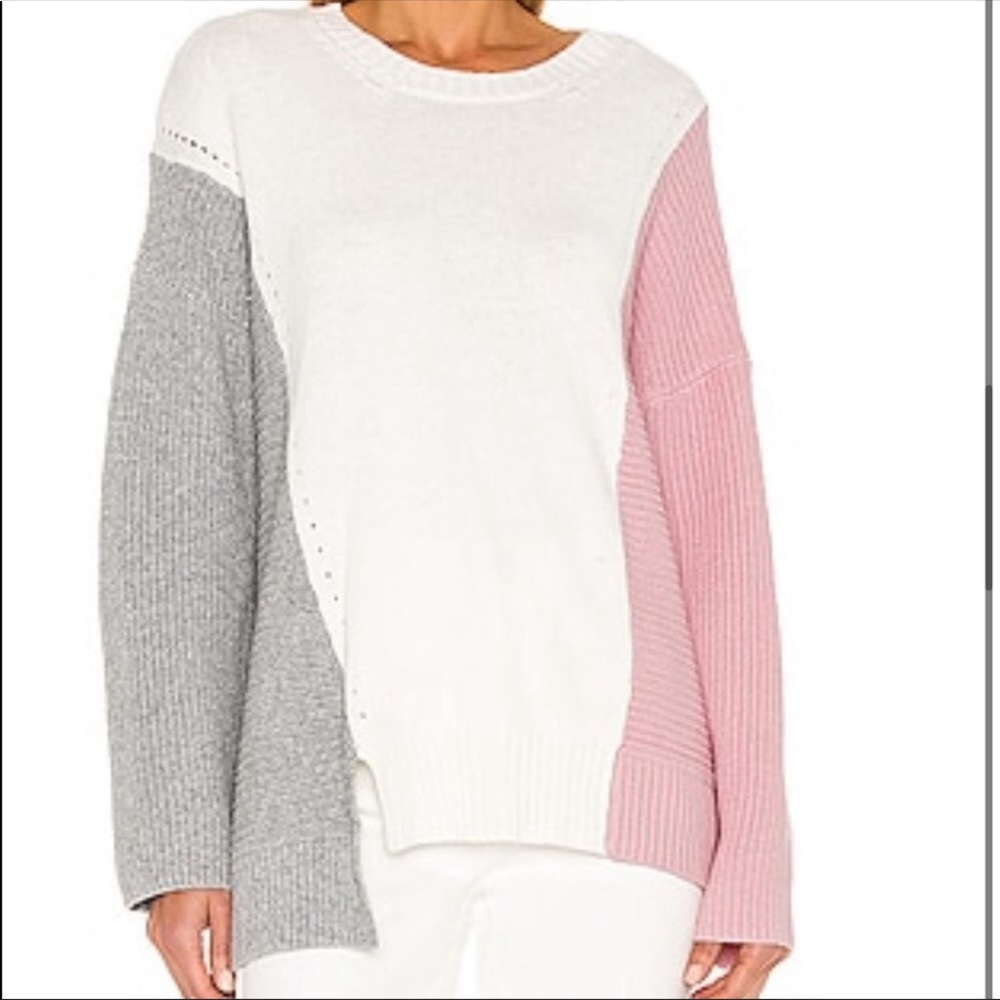 1. State color block sweater. Size small. Nwt.